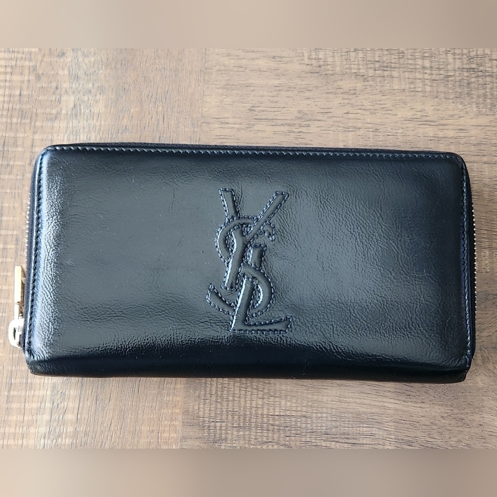Yves Saint Laurent Black Wallet